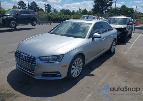 2017 Audi A4 2.0T Premium from USA, damaged, VIN WAUANAF43HN057164